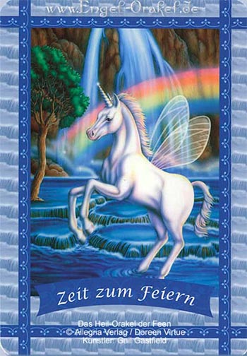 Zeit zum Feiern - das Heil-Orakel der Feen