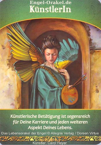 KünstlerIn - Lebensorakel der Engel
