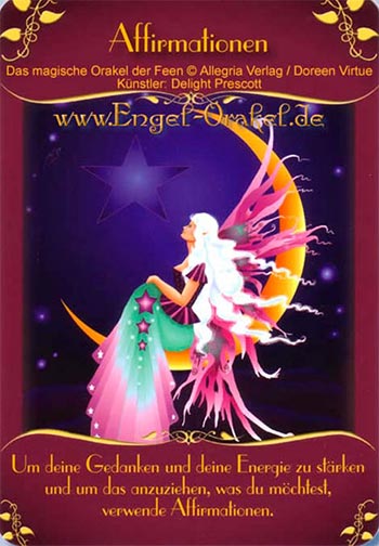 Affirmationen - magisches Orakel der Feen
