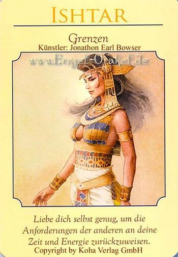 Ishtar - Grenzen - Orakel der Göttinnen von Doreen Virtue