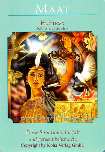 Maat - Fairness - Orakel der Göttinnen von Doreen Virtue