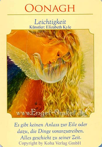 Oonagh - Leichtigkeit - Orakel der Göttinnen von Doreen Virtue