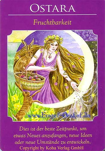 Ostara - Fruchtbarkeit - Orakel der Göttinnen von Doreen Virtue