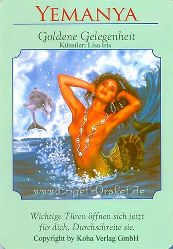 Yemanya - Goldene Gelegenheit - Orakel der Göttinnen von Doreen Virtue